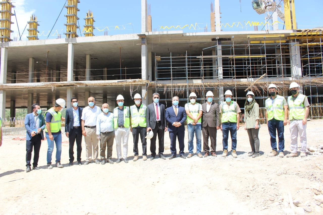 نێزیکی 15% پرۆژێ نەخۆشخانا 100 تەختی یا شێلادزێ دوماهیک هاتیە