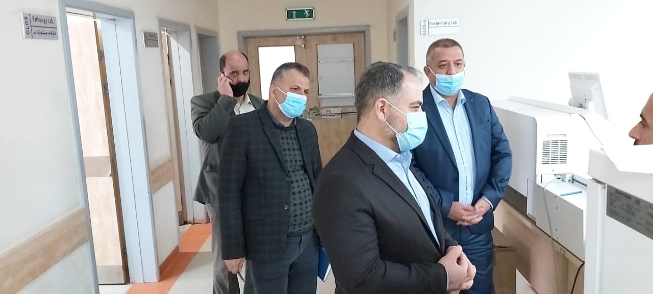 سەرەدانا چەند دەزگەهێن ساخلەمیێ ل ئاکرێ هاتەکرن