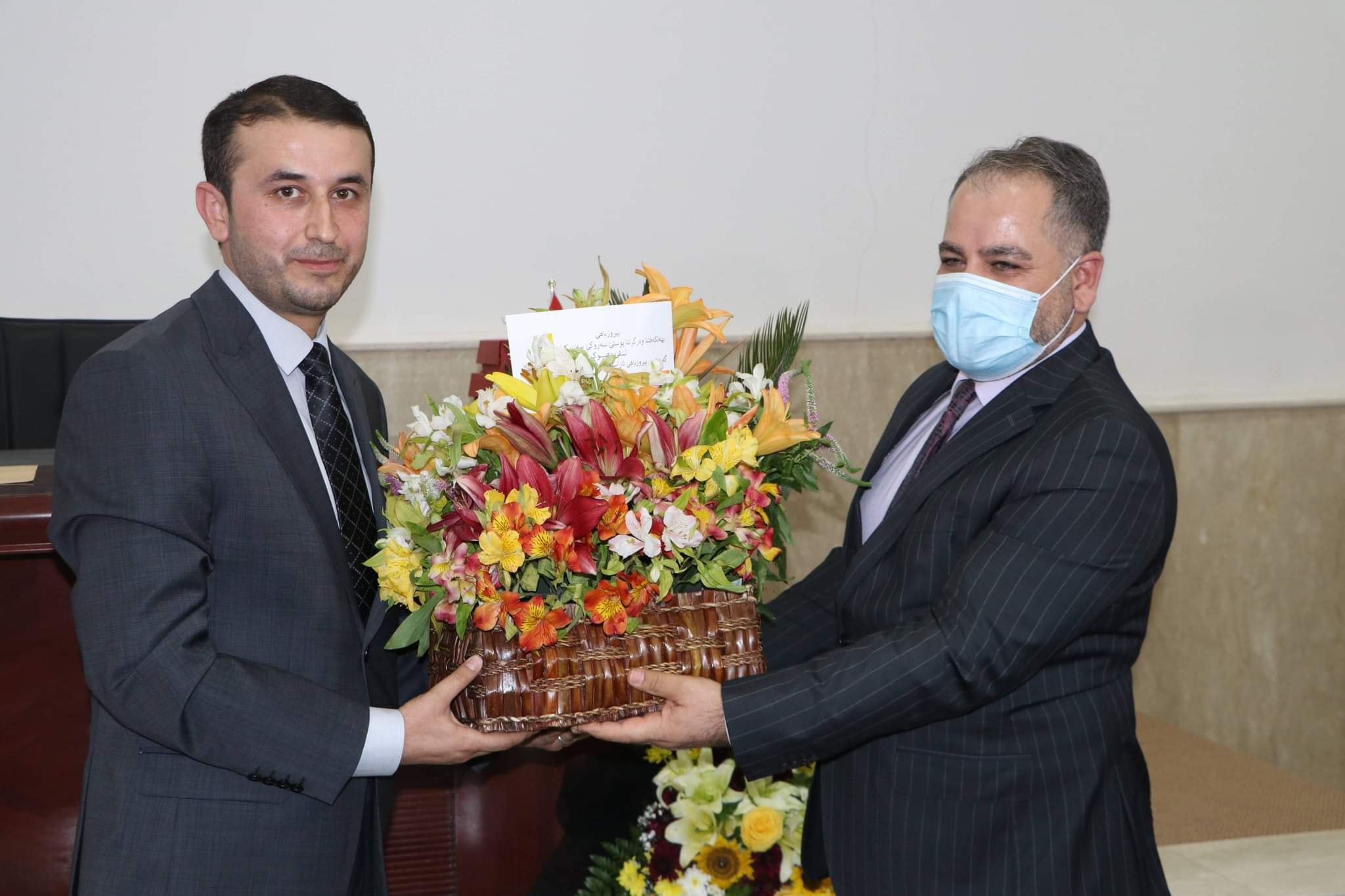 ب وێنە.. رێ و رەسمێن دەست ب کاربوونا د.ئاراز عەبدال وەک سەرۆکێ لقێ دهۆک یا نۆژدارێن کوردستانێ