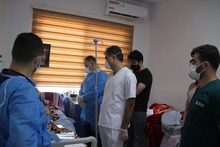 رێڤەبەرێ گشتیێ ساخلەمیا دهۆکێ رۆژا دوێ یا جەژنێ سەرەدانا نەخۆشێن کۆرۆنایێ کر