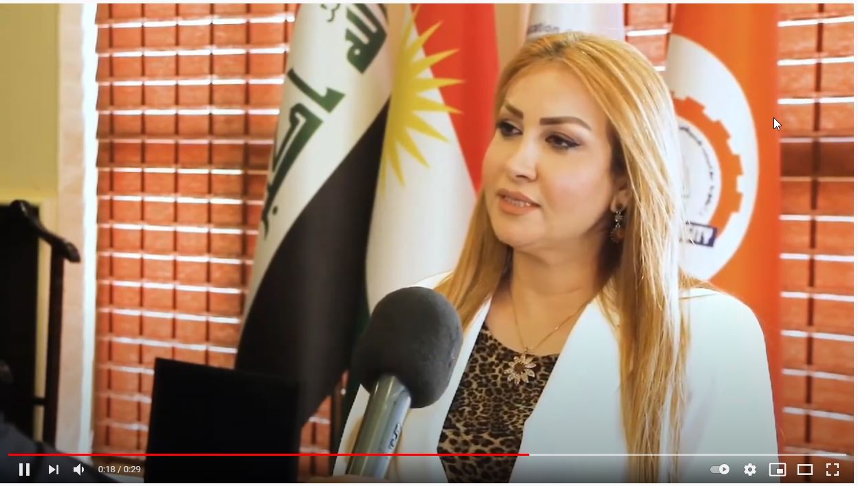 د.ئاری عادل، سەرۆکا زانکۆیا پۆلیتەکنیکی یا دهۆکێ:  داخوازێ دکەم مامۆستا و فەرمانبەرێن زانکۆیێ ڤاکسینێ دژی کۆرۆنایێ وەربگرن.