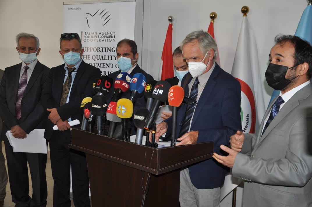 ساخلەمیا دهۆکێ و زانکۆیێن دهۆک و پۆلیتەکنیک گرێبەستەک دگەل ئیتالیا ئیمزاکر