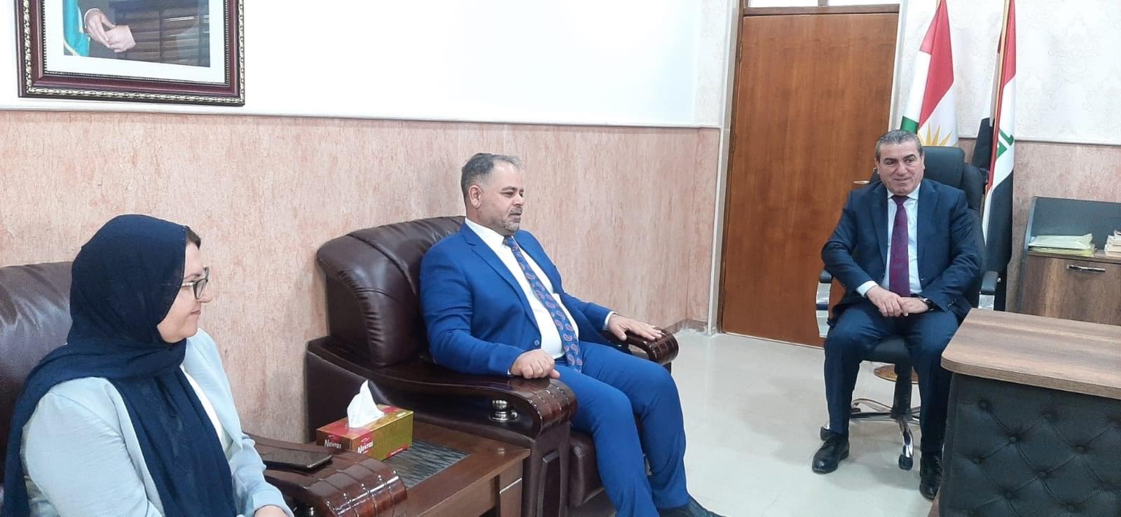 سەرەدانا قایمقامیا بەردەڕەش هاتەکرن