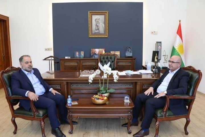 پێشوازی ل پەرلەمانتارەکی هاتەکرن