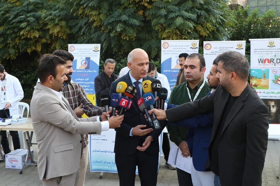 ل دهۆک و سێمێلێ رۆژا جیهانیا نەخوشیا شەکرێ چالاکی هاتن ئەنجامدان