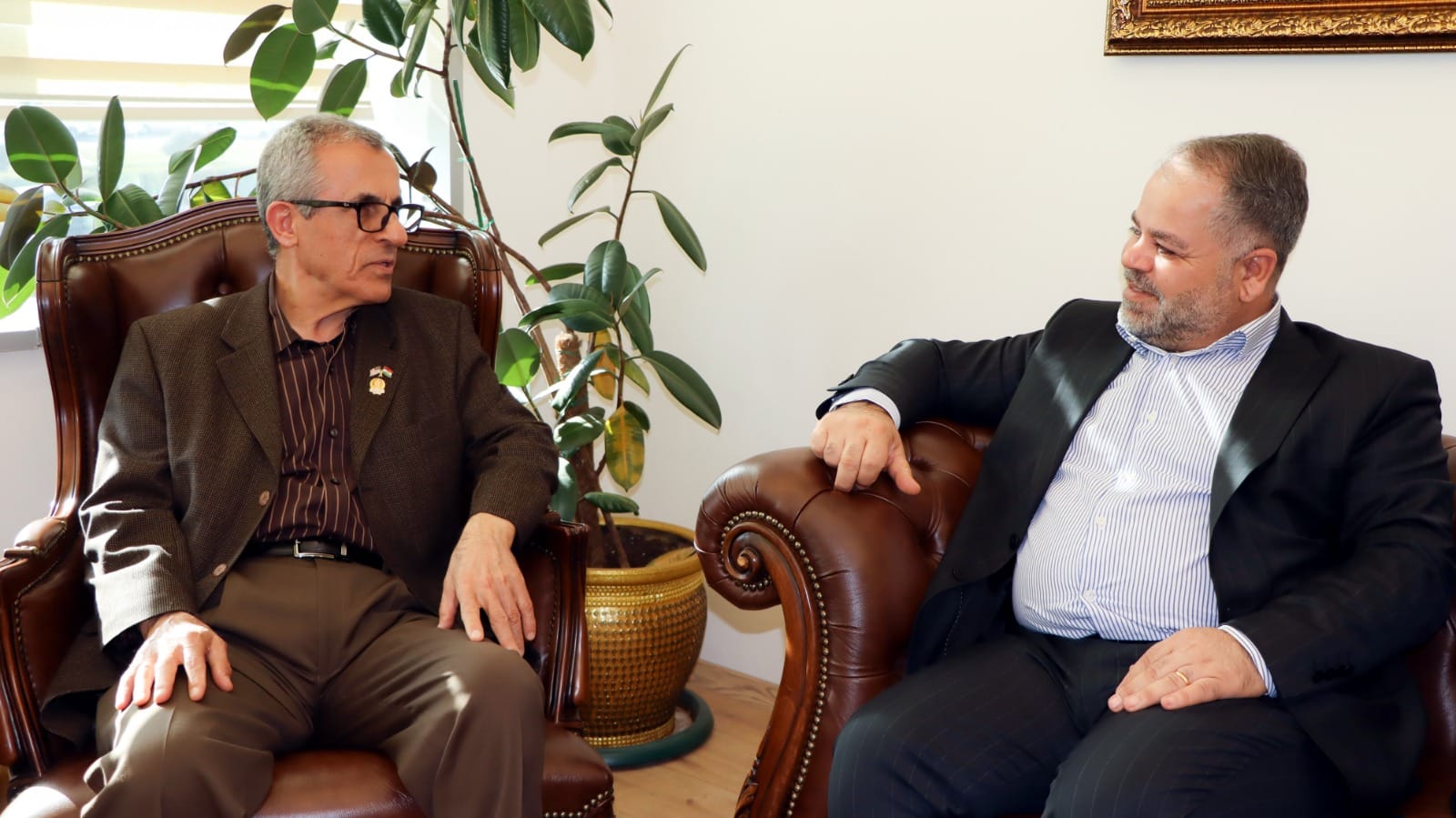 د.غازی زێباری سەرەدانا رێڤەبەریا گشتی یا ساخلەمیا دهۆکێ کر